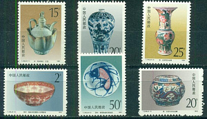 Китай, 1991, Керамика и Фарфор, 6 марок